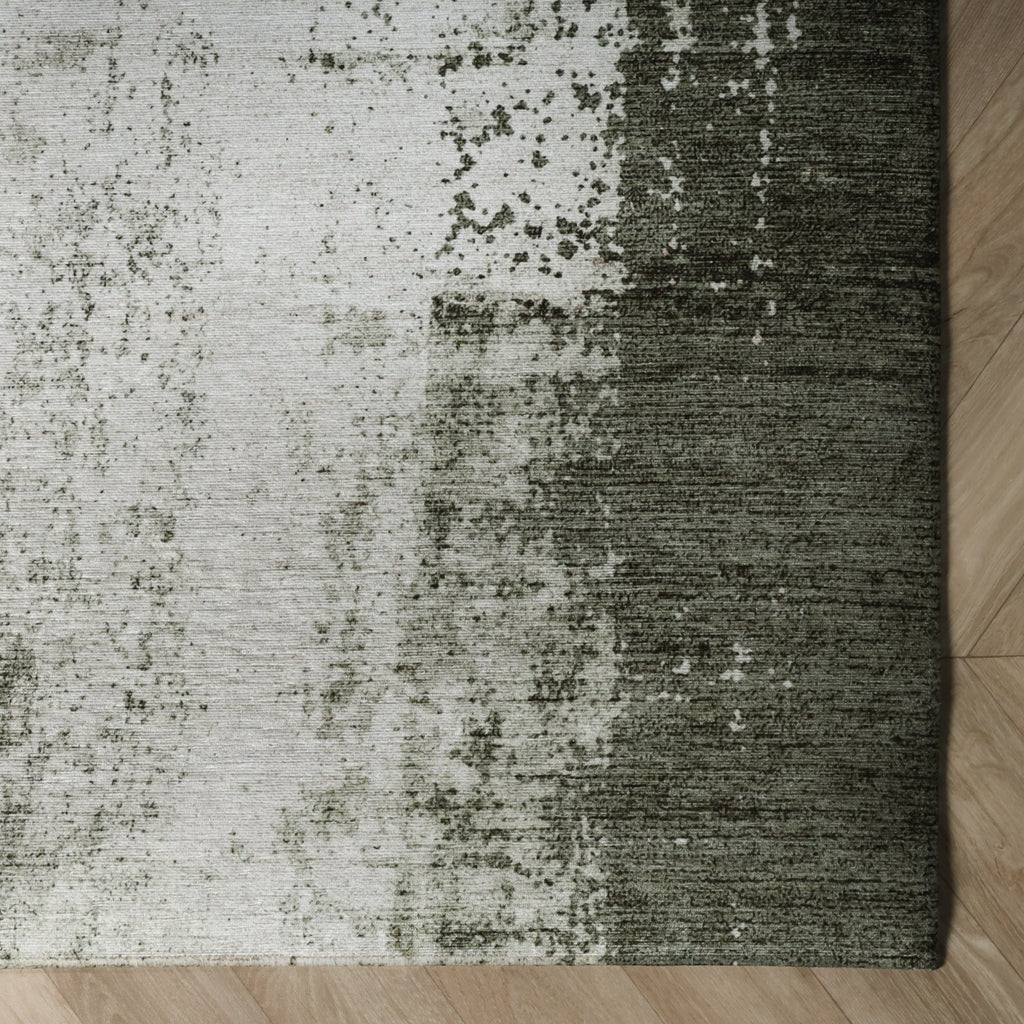 Abstrakter Teppich - Rusty Green
