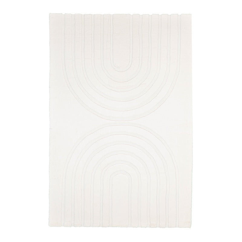 Hochflor Teppich - Carvy Arches Creme