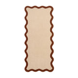 Washable Runner – Hazy Brown/Cream