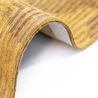 Modern Floor Rug - Meditation Coral 9226 Ochre Yellow