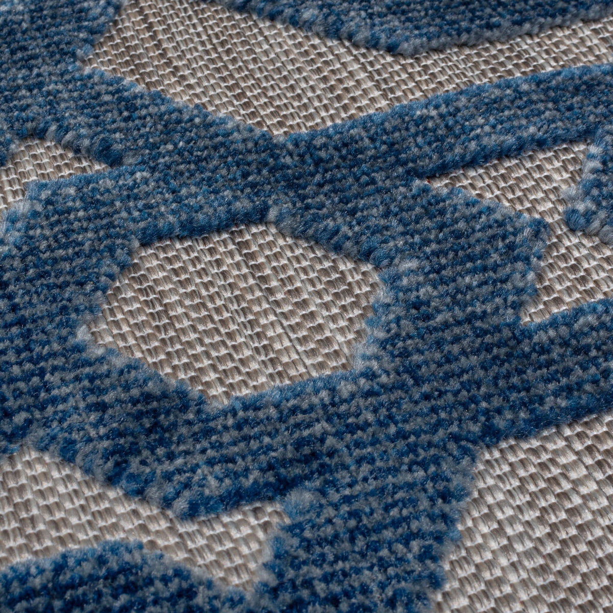 Outdoor Rug - Piatto Oro Blue