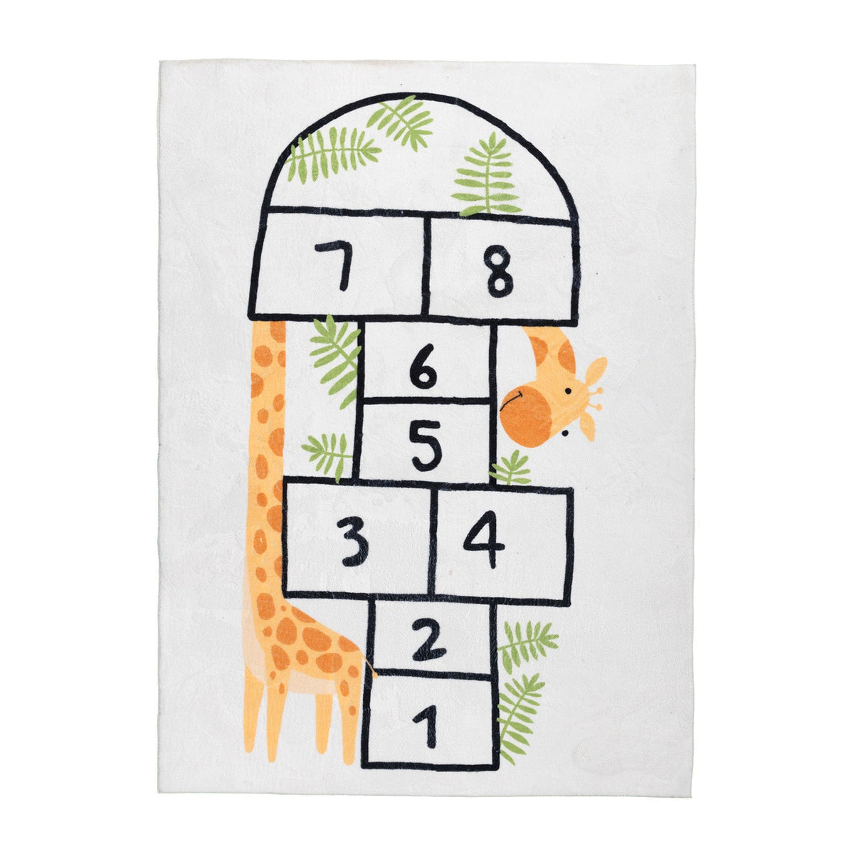 Kids Play Rug - Ruby Giraffe Cream