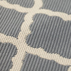 Round Outdoor Rug - Floreno Padua Beige/Anthracite