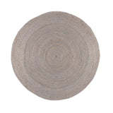 Jute Rug - Fair Round Grey