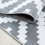 Modern floor rug - Plus Grey 8005