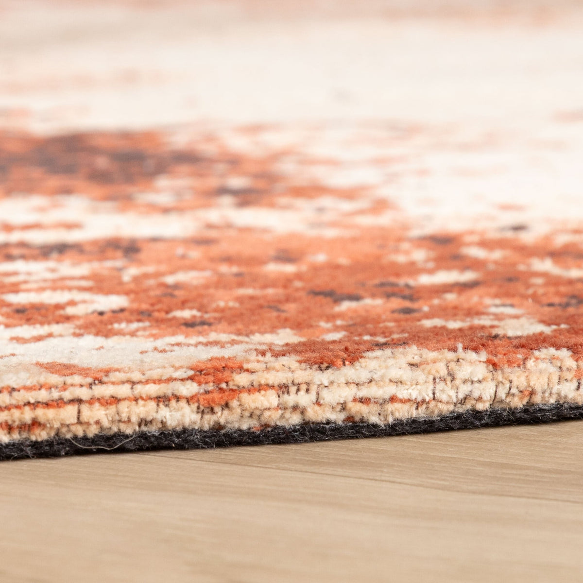 Abstract Rug – Candice Terracotta
