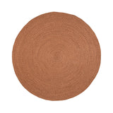 Round Indoor Outdoor Rug - Bali Terracotta