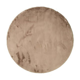 Round High Pile Rug - Comfy Supreme Taupe