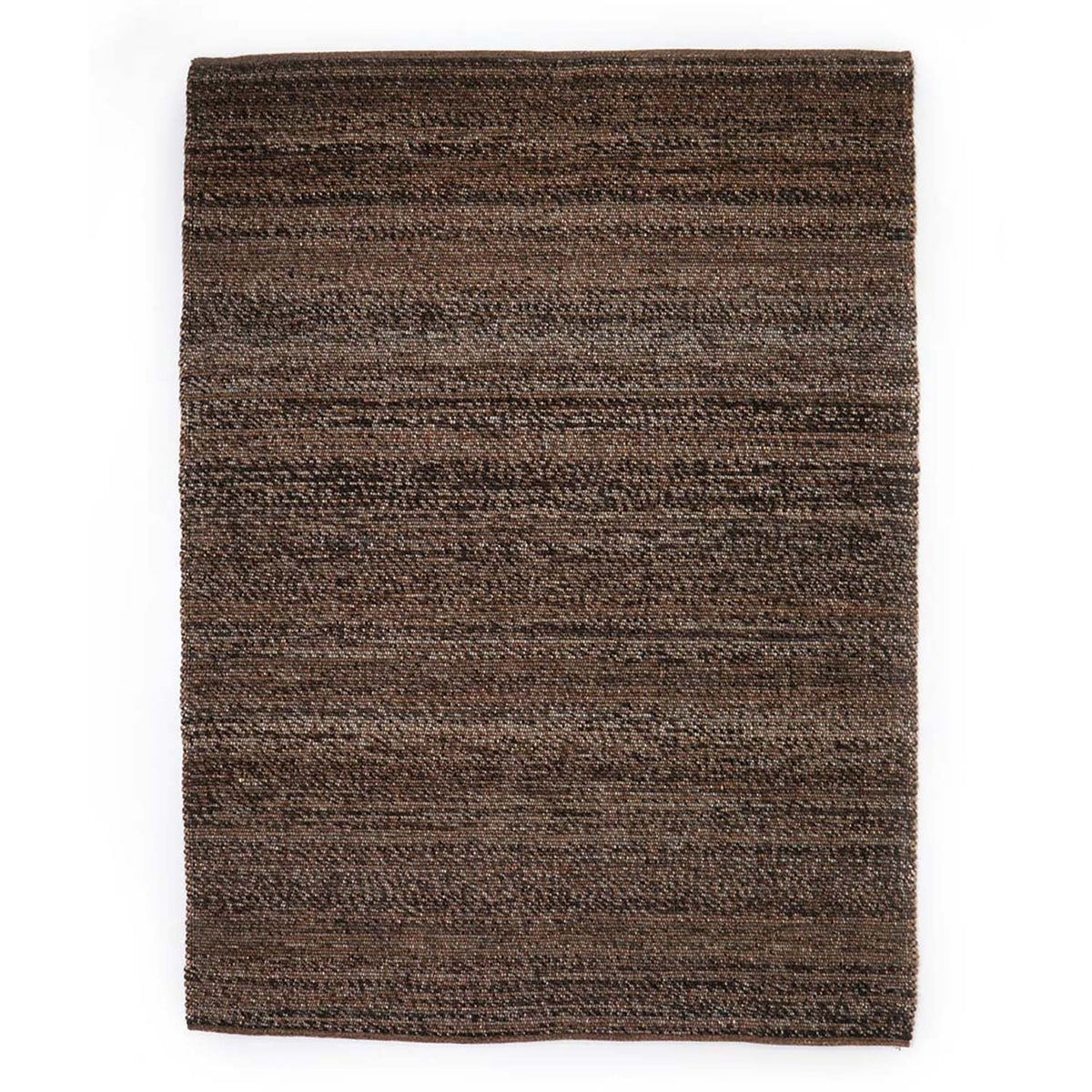 Wool floor rug - Bressano Brown 623