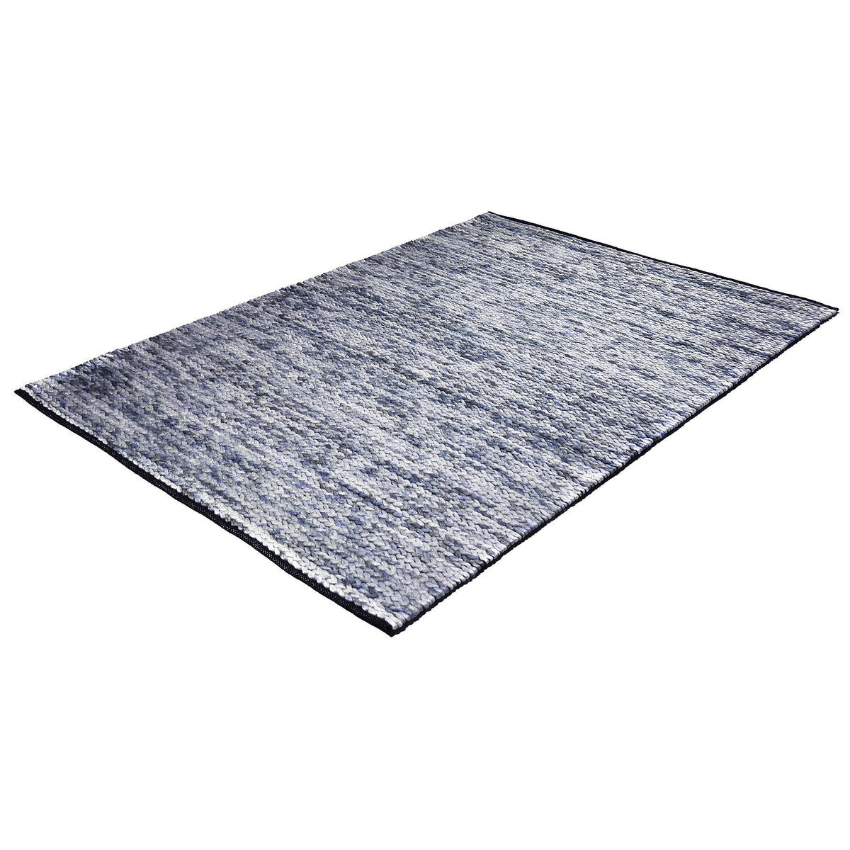 Wool floor rug - Bernadette Blue