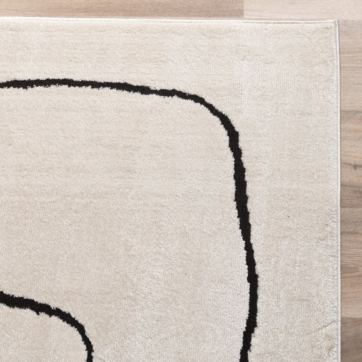 Japandi Rug - Yori Lines Cream/Black