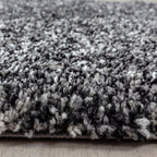 High-pile floor rug - Enjoy Anthracite