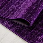 Modern floor rug - Plus Purple 8000