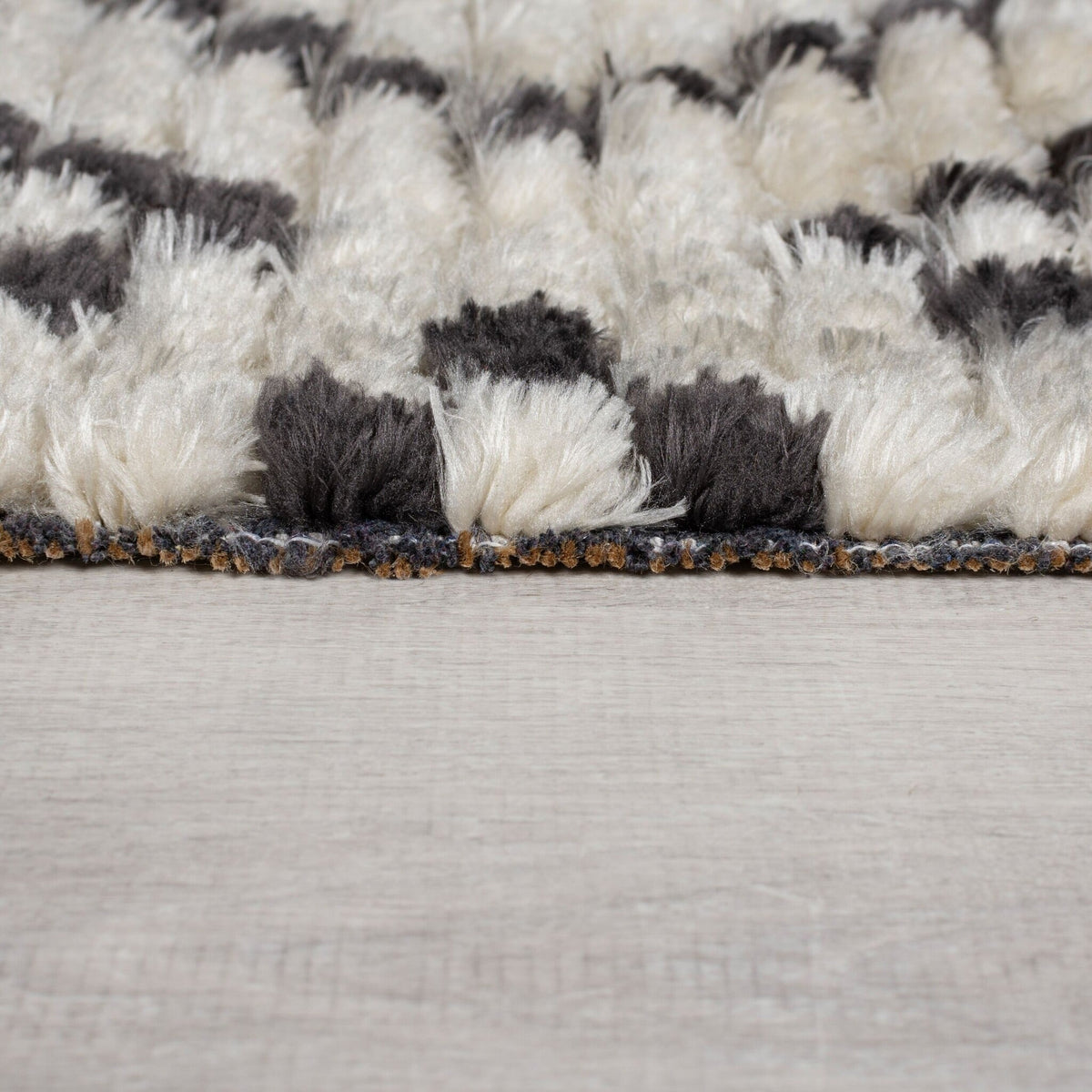 Aztec floor rug - Sabro Black/White