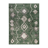 Berber rug - Blend Aztec Green