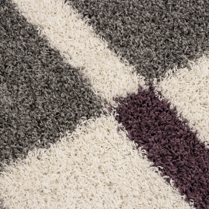 High-pile runner - Gala Purple