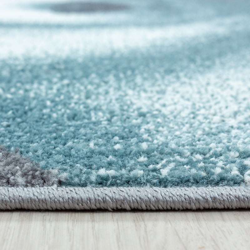 Children's floor rug - Bambi Bear Blue