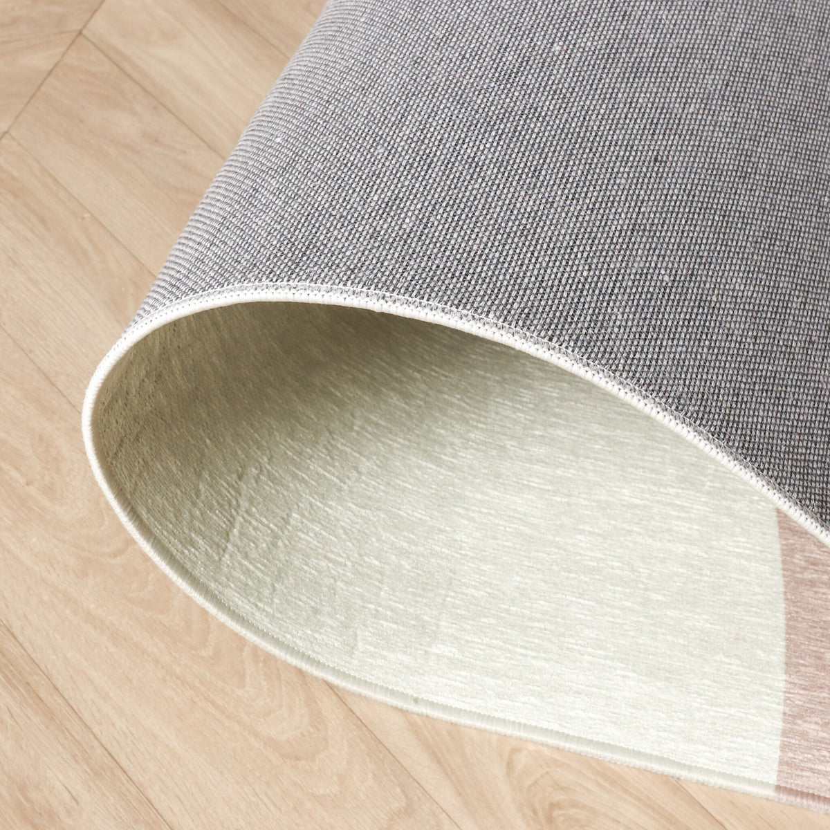 Geometric Rug – Swing Shapes Blue/Pink