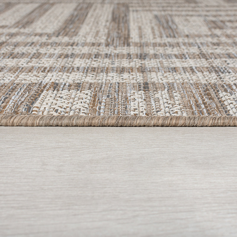 Modern Outdoor Rug - Liparo Salerno Grey