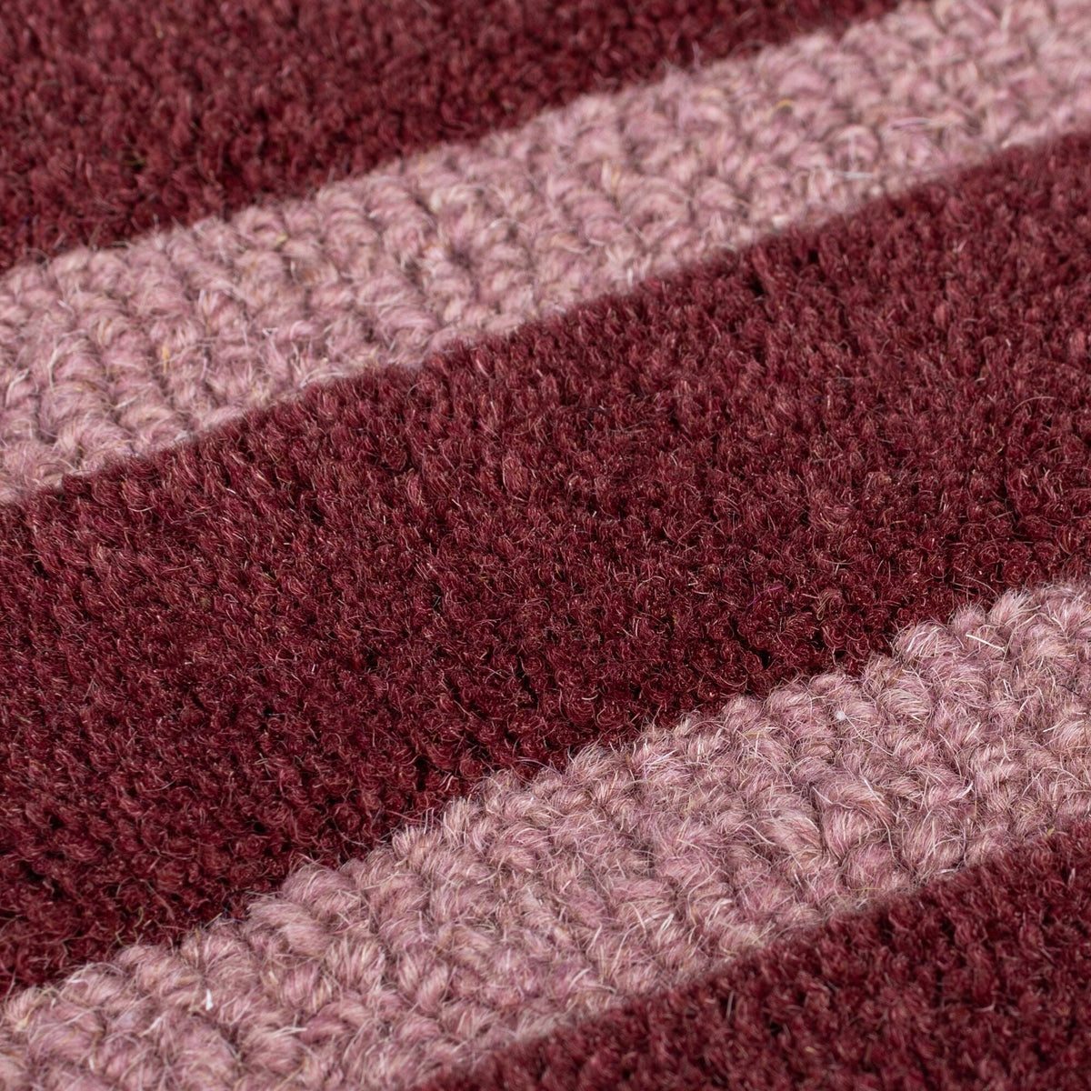 Graphic floor rug - Silco Ombre Red