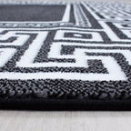 Modern Floor Rug - Jena Black 9340