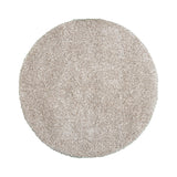 Round shaggy rug - Yves Beige