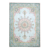 Vintage Rug - Lily Medallion Light Blue