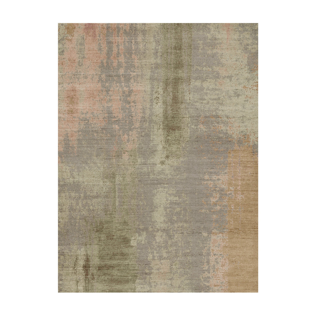 Abstrakter Teppich - Rusty Pastel