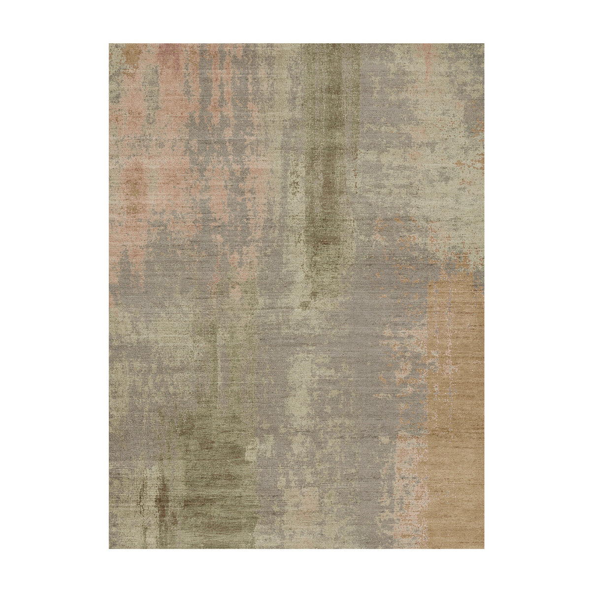 Abstrakcyjny dywan - Rusty Pastel