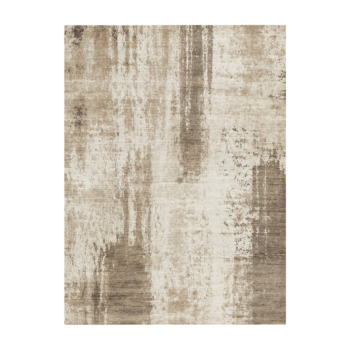 Abstrakcyjny dywan - Rusty Taupe