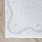 Washable children's rug - Mick Strawberry Red