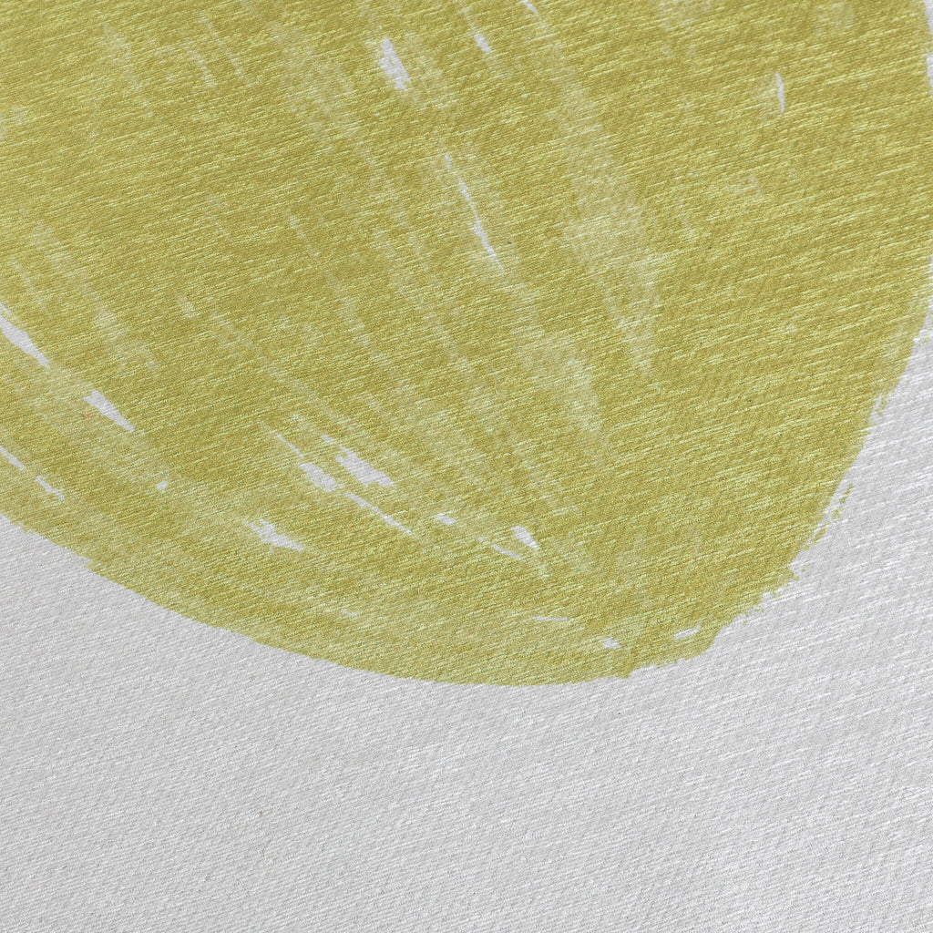 Washable children's rug - Mick Lime Green