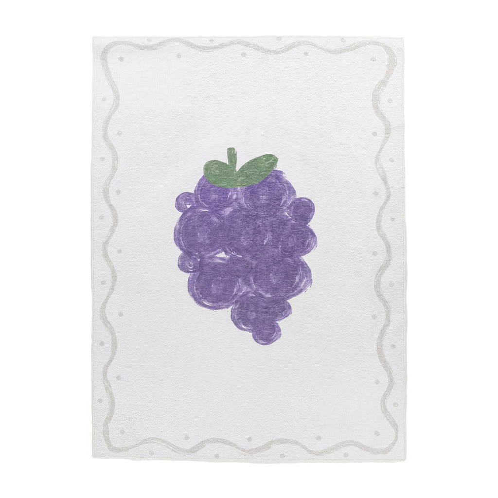 Washable children's rug - Mick Grape Purple