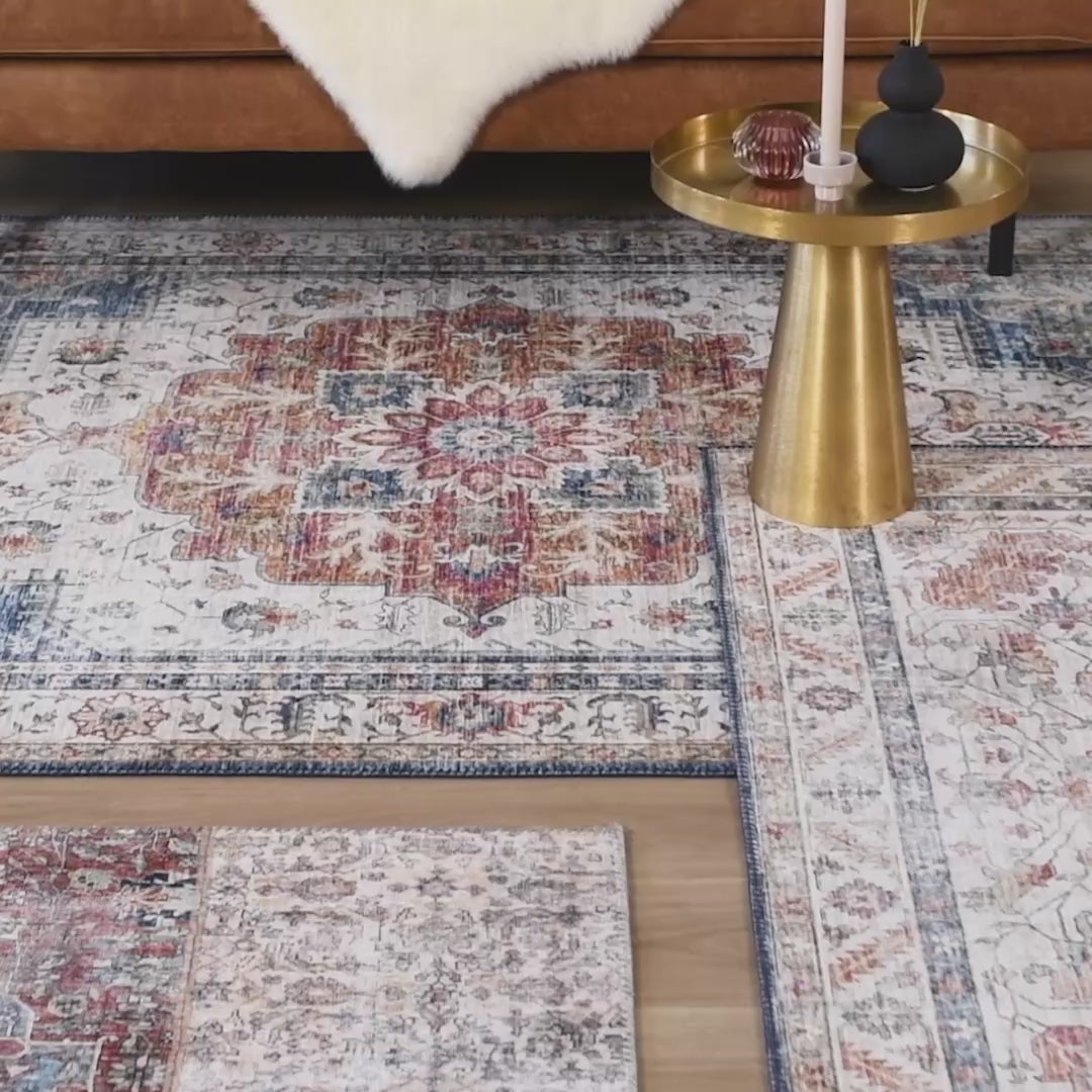 Vintage Rug - Azara Red