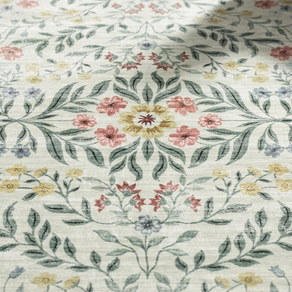 Vintage outdoor rug - Luana Green