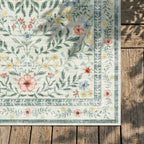 Vintage outdoor rug - Luana Green