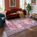 Tapis vintage - Estate Medallion Bordeau/Rouge
