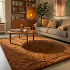 Weicher Hochflor-Teppich - Comfy Supreme Ockergelb