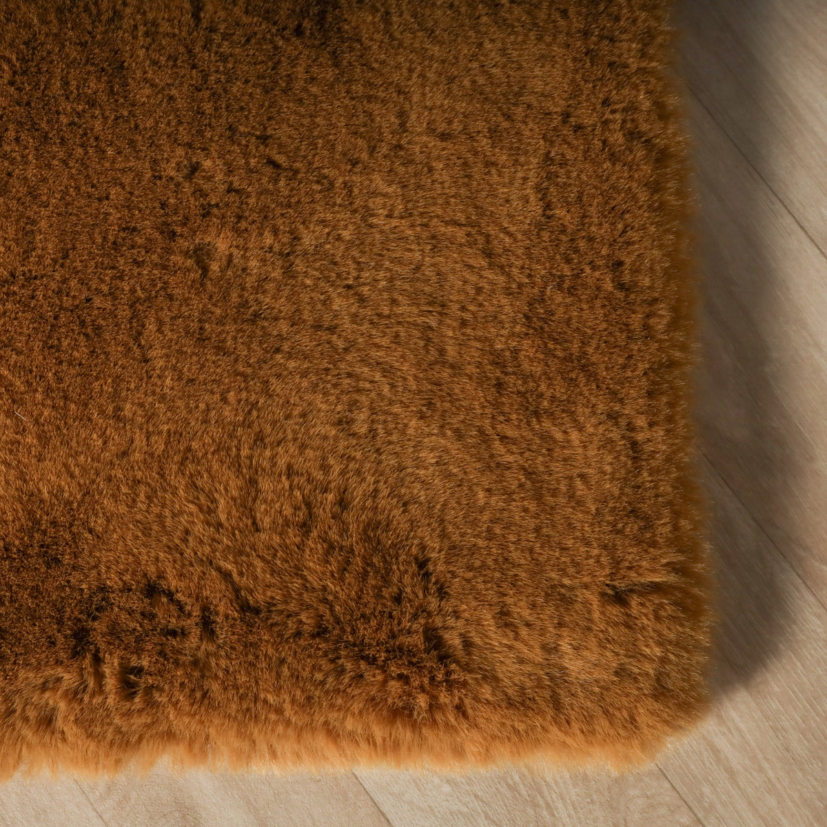 Weicher Hochflor-Teppich - Comfy Supreme Ockergelb