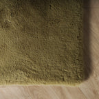 Soft High Pile Rug - Comfy Supreme Olive Green