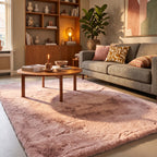 Zacht Hoogpolig vloerkleed - Comfy Supreme Roze